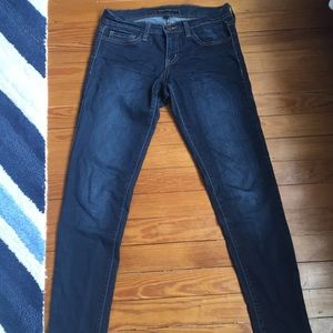 Flying Monkey dark wash skinny jeans